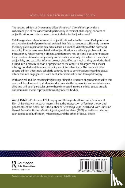 Cahill, Ann J. (Elon University - Overcoming Objectification