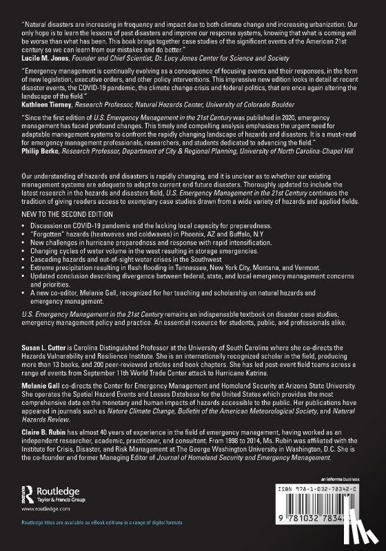  - U.S. Emergency Management in the 21st Century