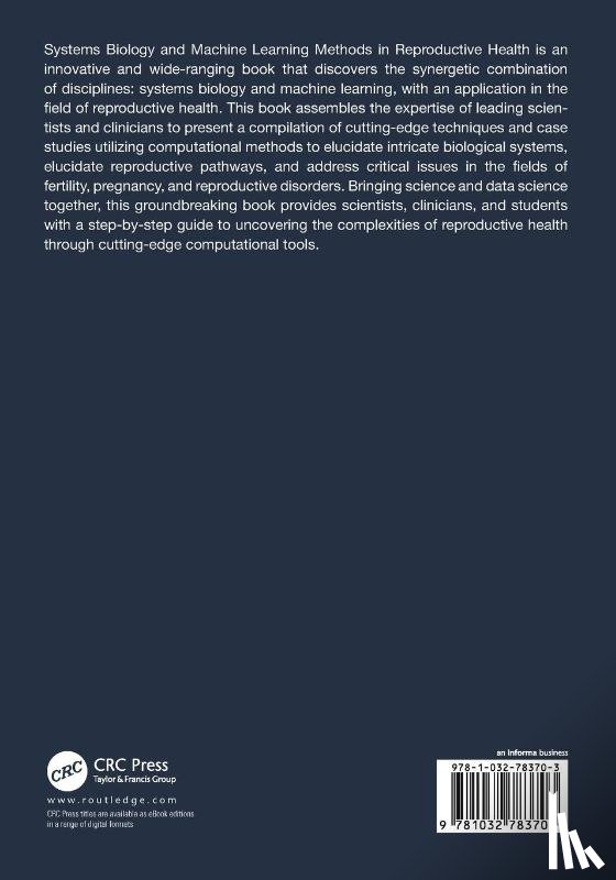  - Systems Biology and Machine Learning Methods in Reproductive Health