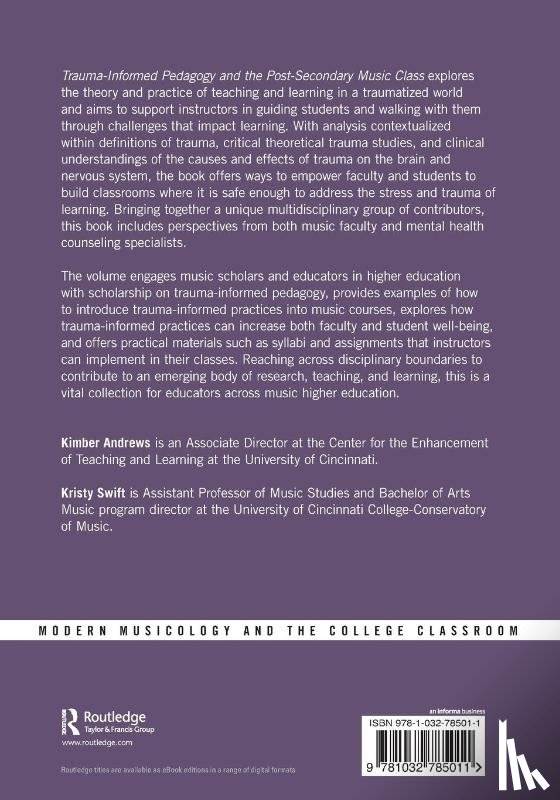  - Trauma-Informed Pedagogy and the Post-Secondary Music Class