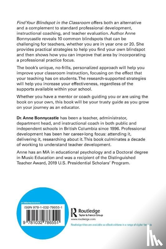 Bonnycastle, Anne - Find Your Blindspot in the Classroom
