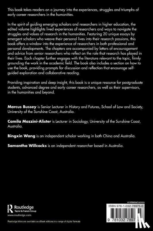  - Passion and Purpose in the Humanities