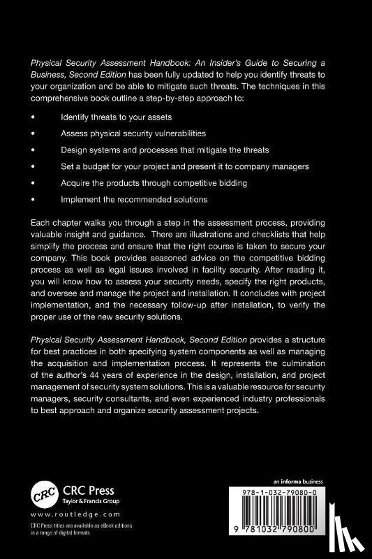 Khairallah, Michael (Security Design Solutions LLC - Physical Security Assessment Handbook
