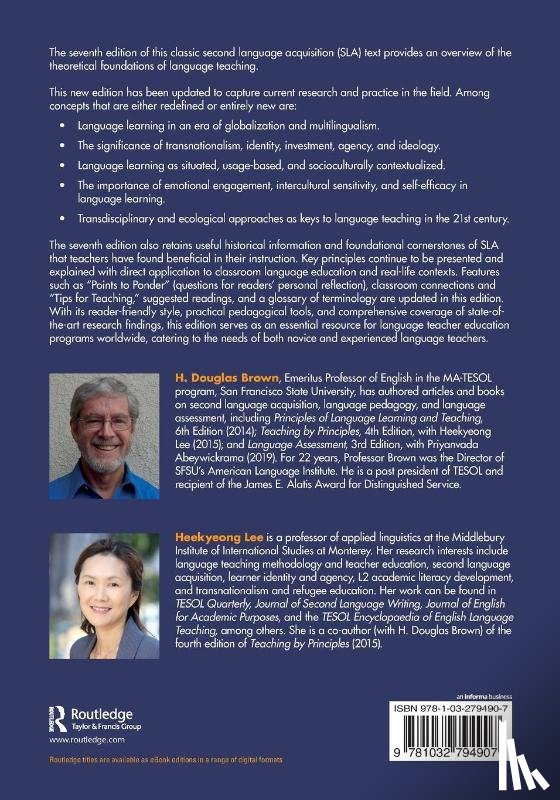 Brown, H. Douglas (San Francisco State University), Lee, Heekyeong (Middlebury Institute of International Studies) - Principles of Language Learning and Teaching