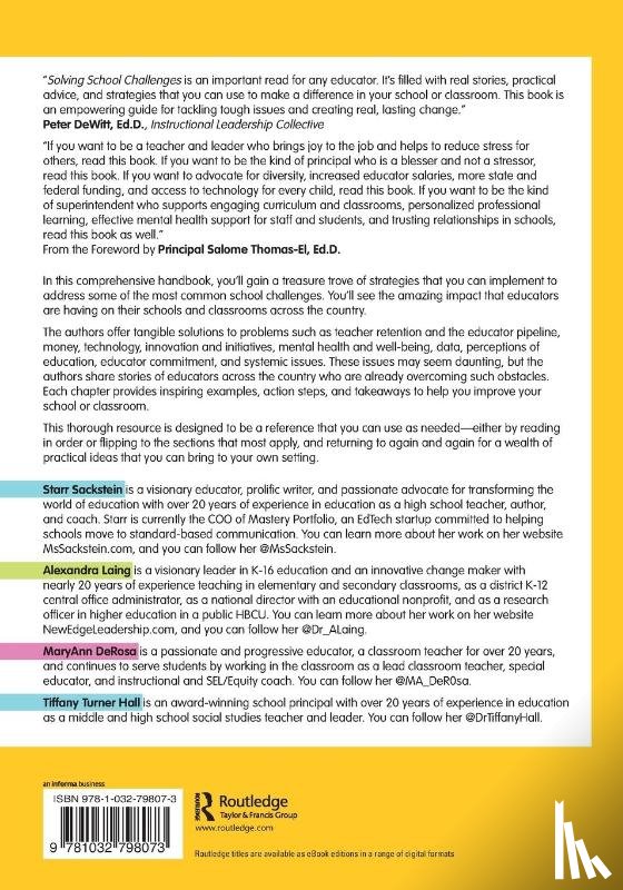  - Solving School Challenges