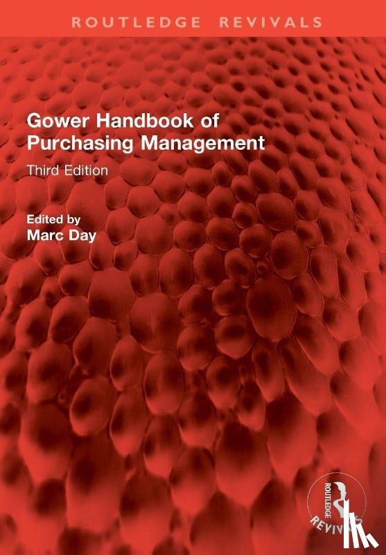  - Gower Handbook of Purchasing Management