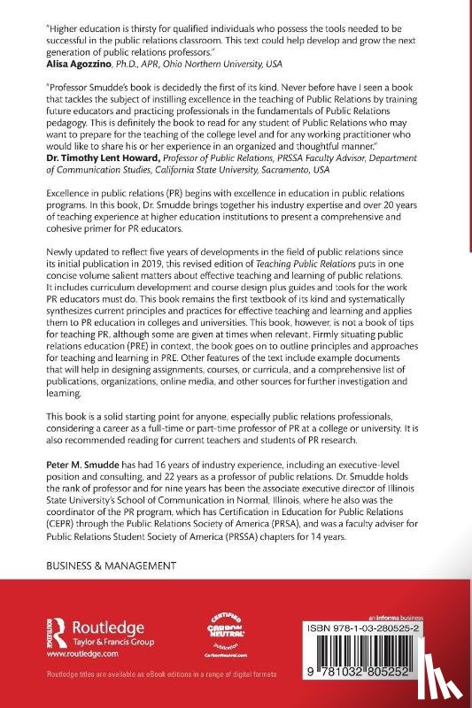 Smudde, Peter M. (Illinois State University - Teaching Public Relations