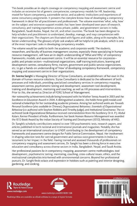 Sanghi, Seema - Competency Mapping and Assessment