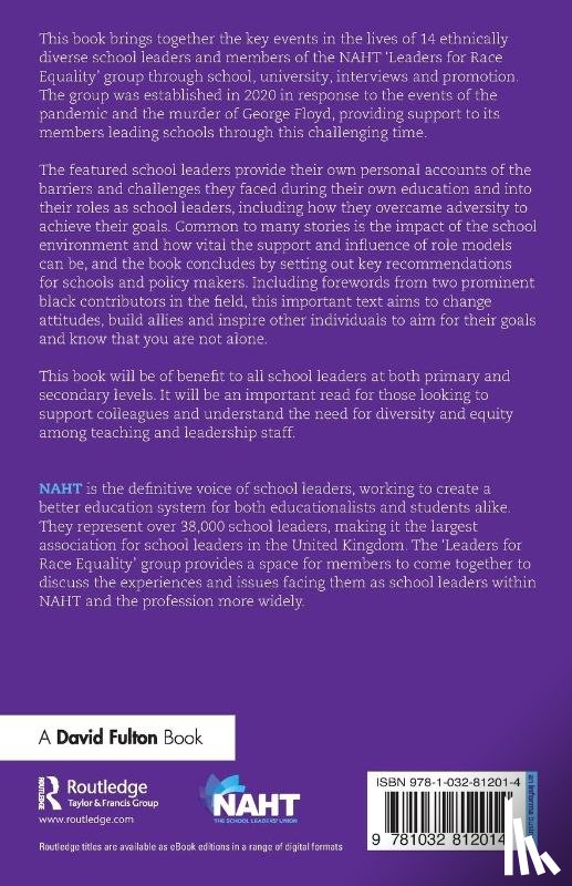  - You Are Not Alone: 14 Stories from Education by Leaders for Race Equality