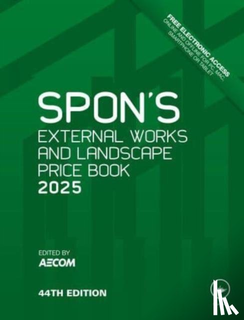  - Spon's External Works and Landscape Price Book 2025