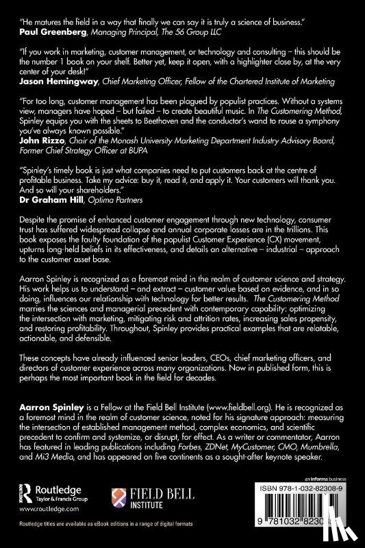 Spinley, Aarron - The Customering Method