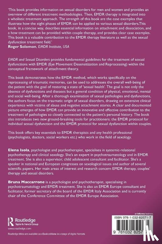 Isola, Elena, Maccarrone, Bruna (Clinical Director - EMDR and Sexual Disorders