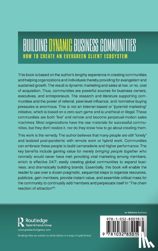Weiss, Alan - Building Dynamic Business Communities