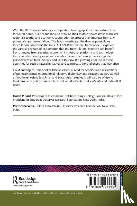  - India, South Korea and the ASEAN