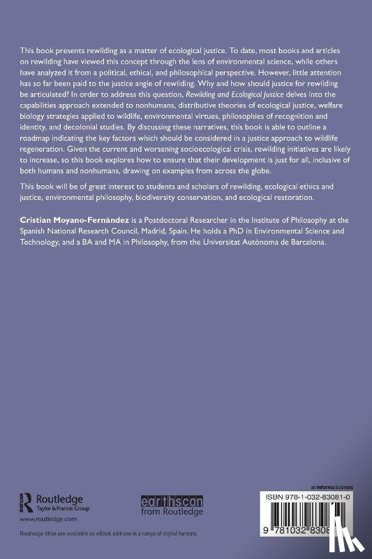 Moyano-Fernandez, Cristian - Rewilding and Ecological Justice