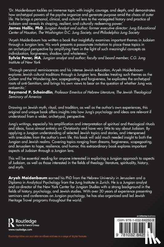 Maidenbaum, Aryeh - Jung and the Jewish Experience