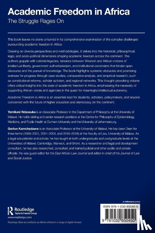  - Academic Freedom in Africa