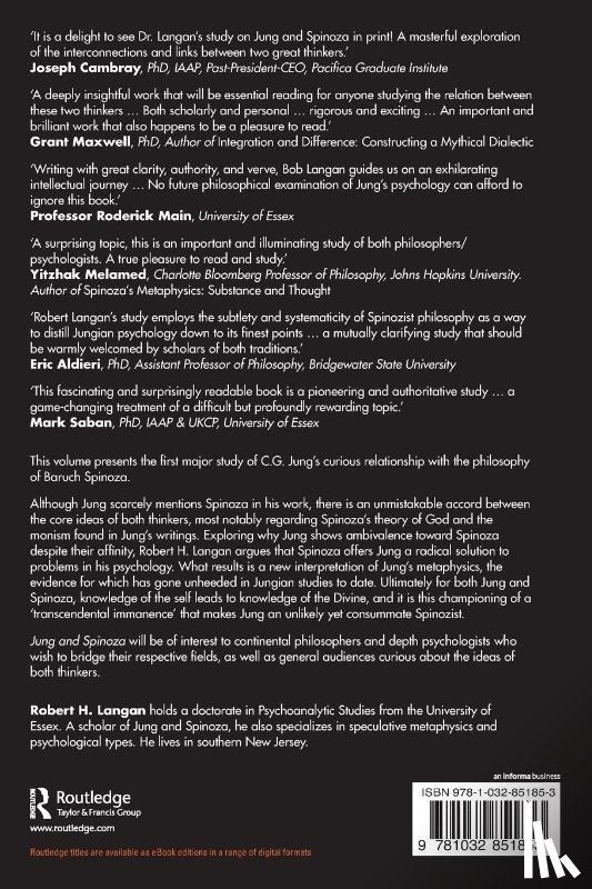 Langan, Robert - Jung and Spinoza