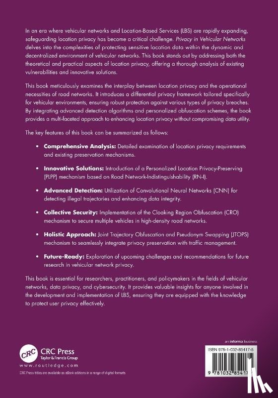 Ma, Baihe, Wang, Xu, Ni, Wei, Liu, Ren Ping - Privacy in Vehicular Networks