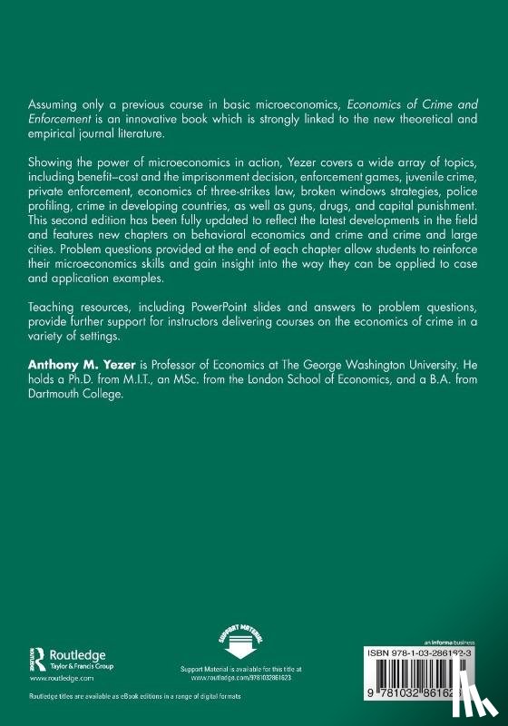 Yezer, Anthony M. (George Washington University - Economics of Crime and Enforcement
