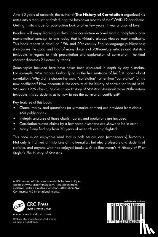 Zorich, John Nicholas - The History of Correlation