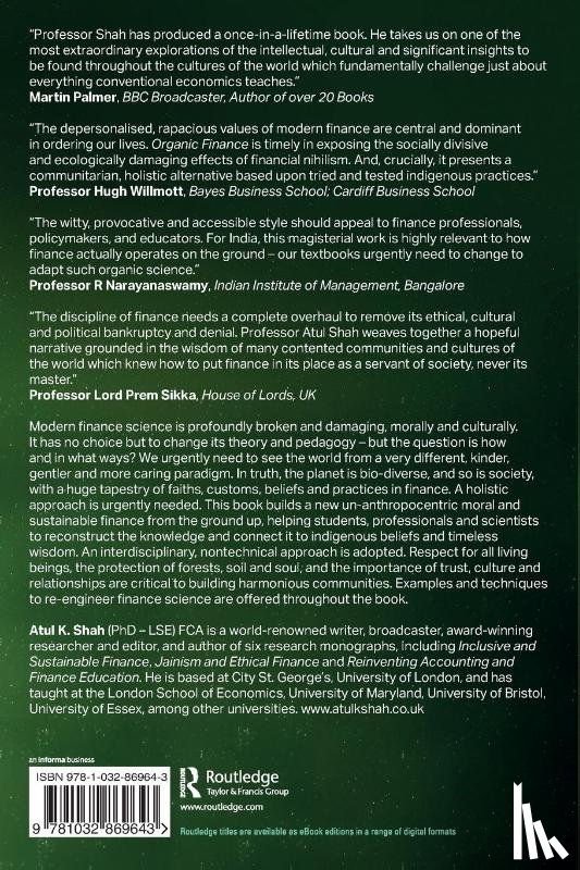 Shah, Atul K. (University College - Organic Finance