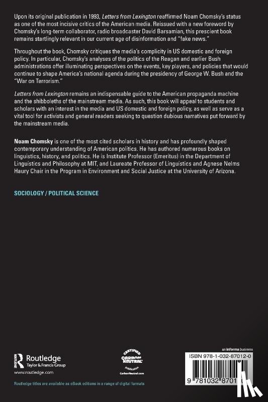 Chomsky, Noam - Letters from Lexington