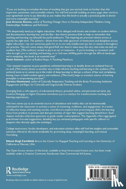  - Joy-Centered Pedagogy in Higher Education