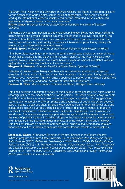 Walker, Stephen G. - Binary Role Theory and the Dynamics of World Politics