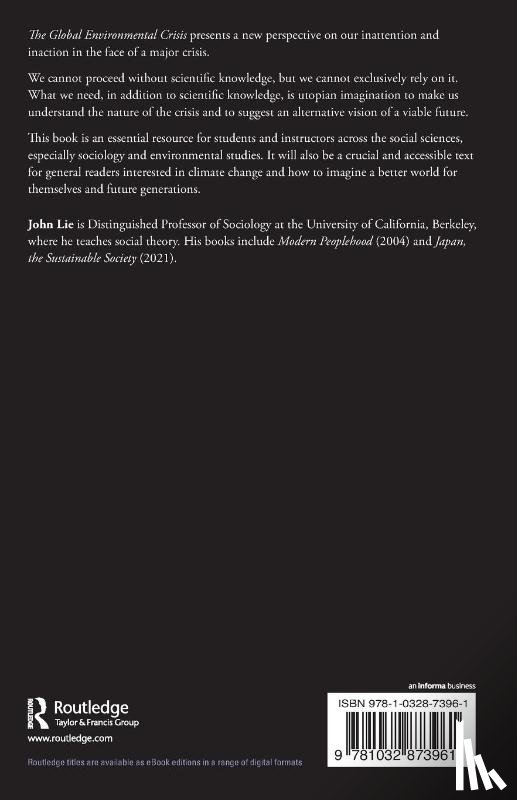Lie, John - The Global Environmental Crisis