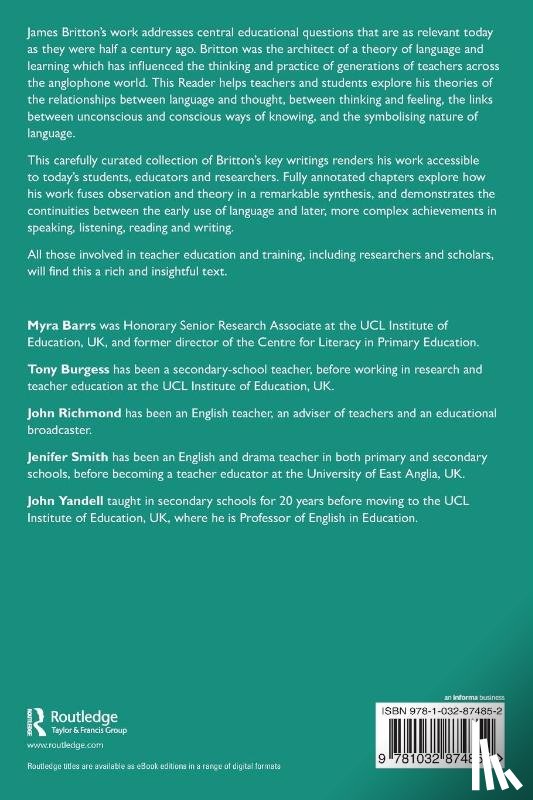  - James Britton on Education
