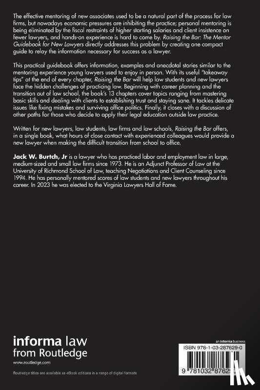 Burtch, Jr. - Raising the Bar