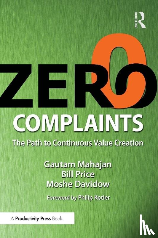 Mahajan, Gautam, Price, Bill, Davidow, Moshe - Zero Complaints