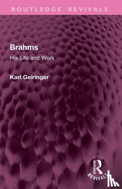Geiringer, Karl, Geiringer, Irene - Brahms