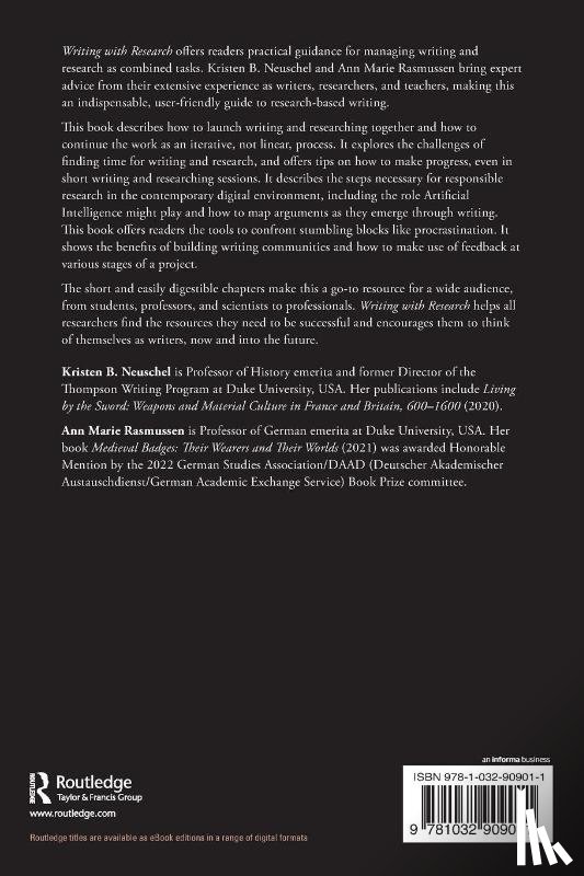 Neuschel, Kristen B., Rasmussen, Ann Marie - Writing with Research