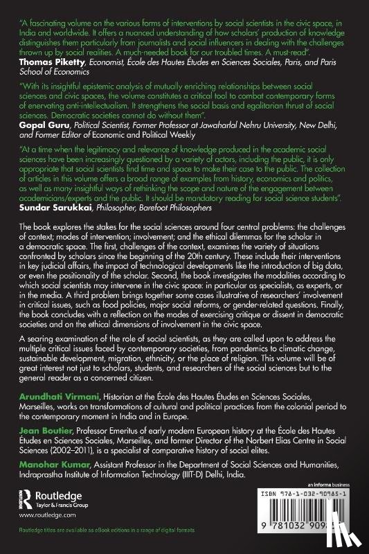  - Social Scientists in the Civic Space