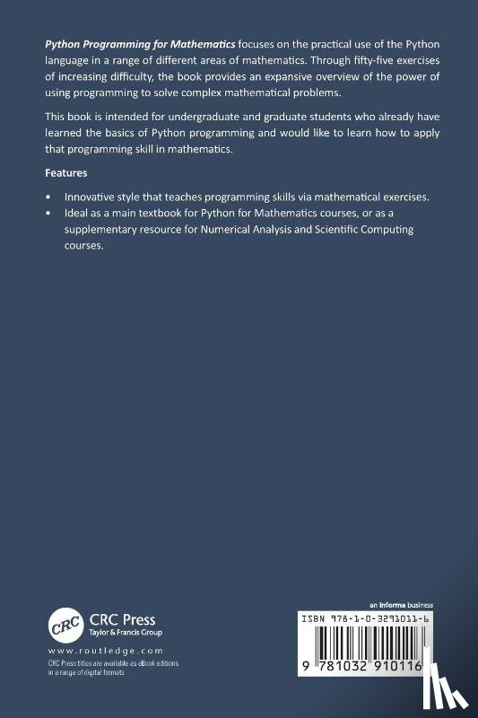 Guillod, Julien - Python Programming for Mathematics