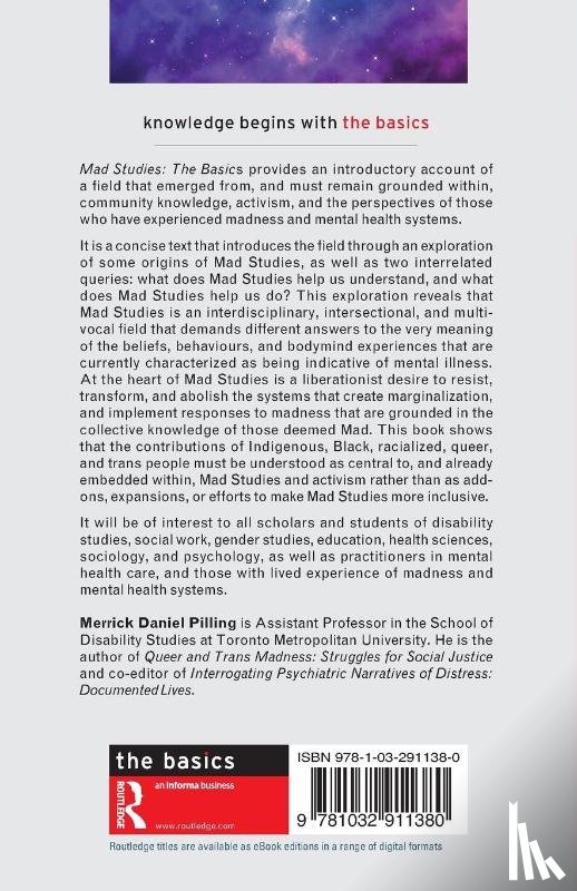 Pilling, Merrick Daniel - Mad Studies: The Basics