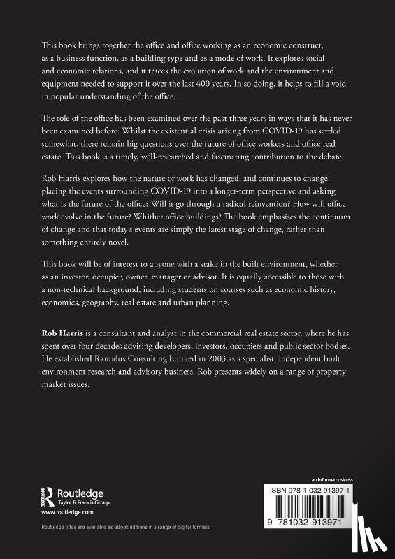 Harris, Rob - A History of the Office and Office Work