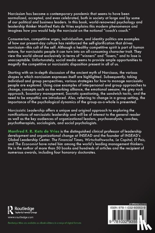 Kets de Vries, Manfred F. R. - Narcissistic Leadership