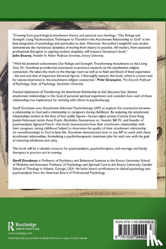 Goodman, Geoff (Emory University - Practical Applications of Transforming the Attachment Relationship to God