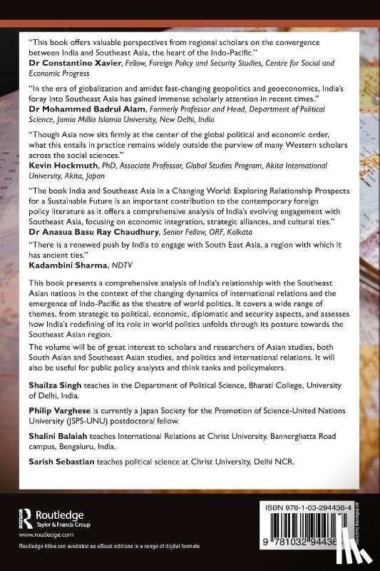  - India and Southeast Asia in a Changing World