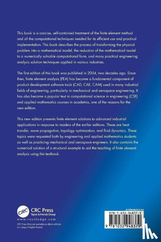 Komzsik, Louis (Siemens - What Every Engineer Should Know About Computational Techniques of Finite Element Analysis
