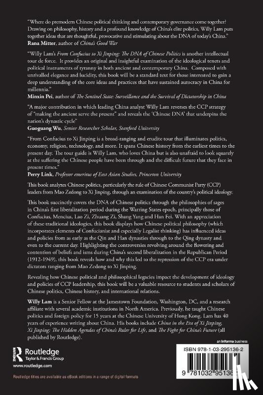 Lam, Willy - From Confucius to Xi Jinping
