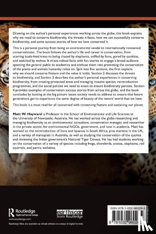 Hayward, Matt W. - Saving Biodiversity