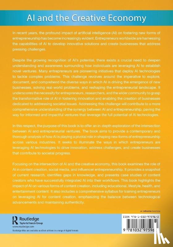  - AI and the Creative Economy