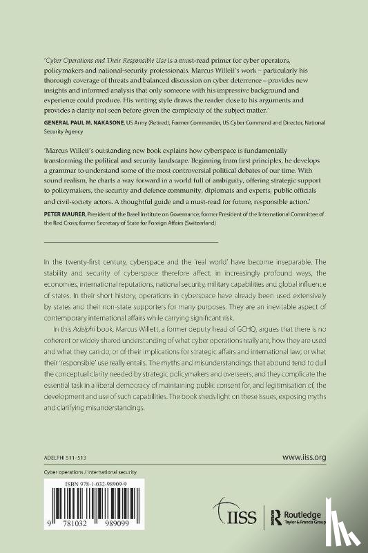 Willett, Marcus - Cyber Operations and Their Responsible Use
