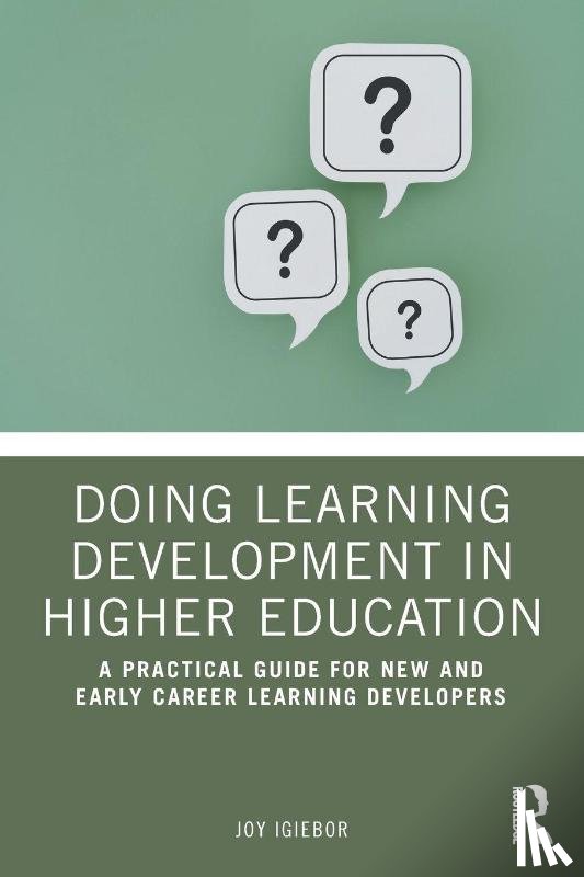 Igiebor, Joy - Doing Learning Development in Higher Education