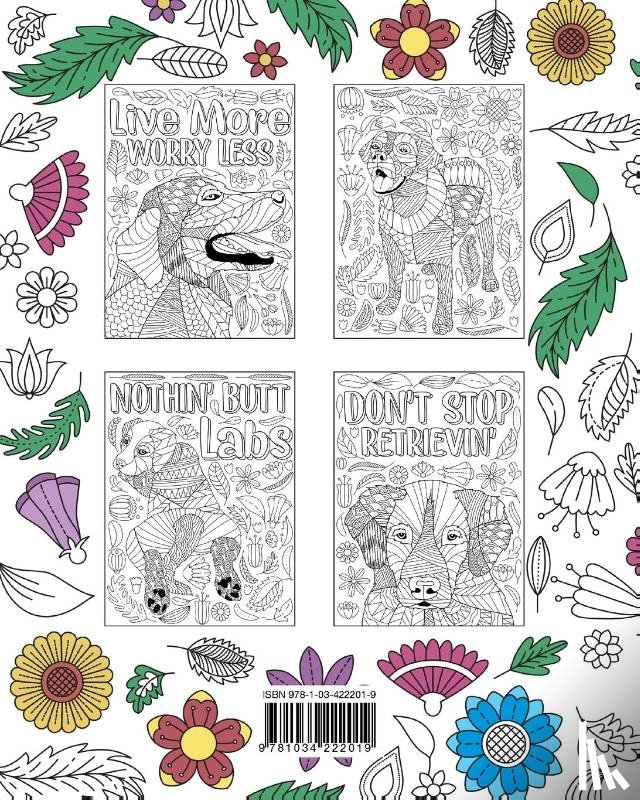 Paperland - Labrador Retriever Coloring Book