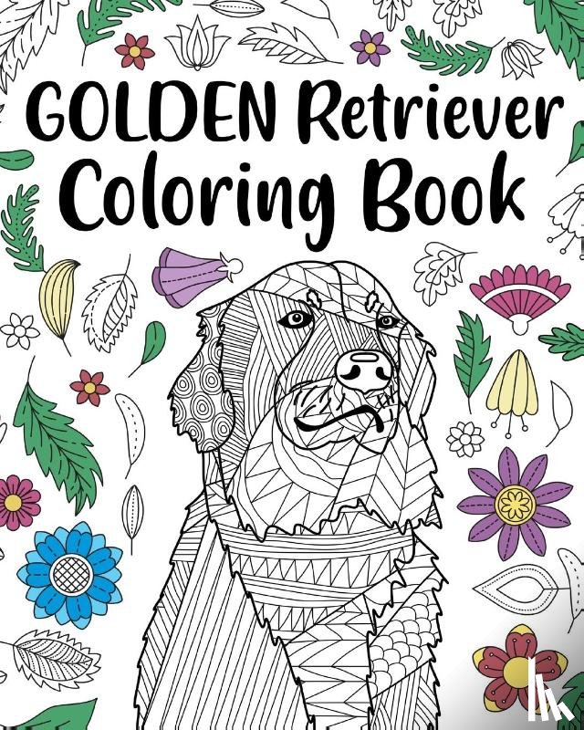 Paperland - Golden Retriever Coloring Book